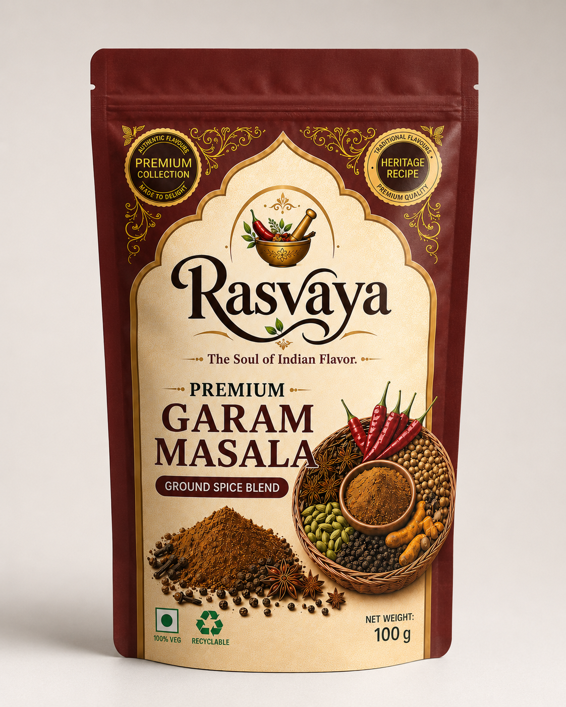 Rasvaya Premium Garam Masala | Authentic Indian Spice Blend